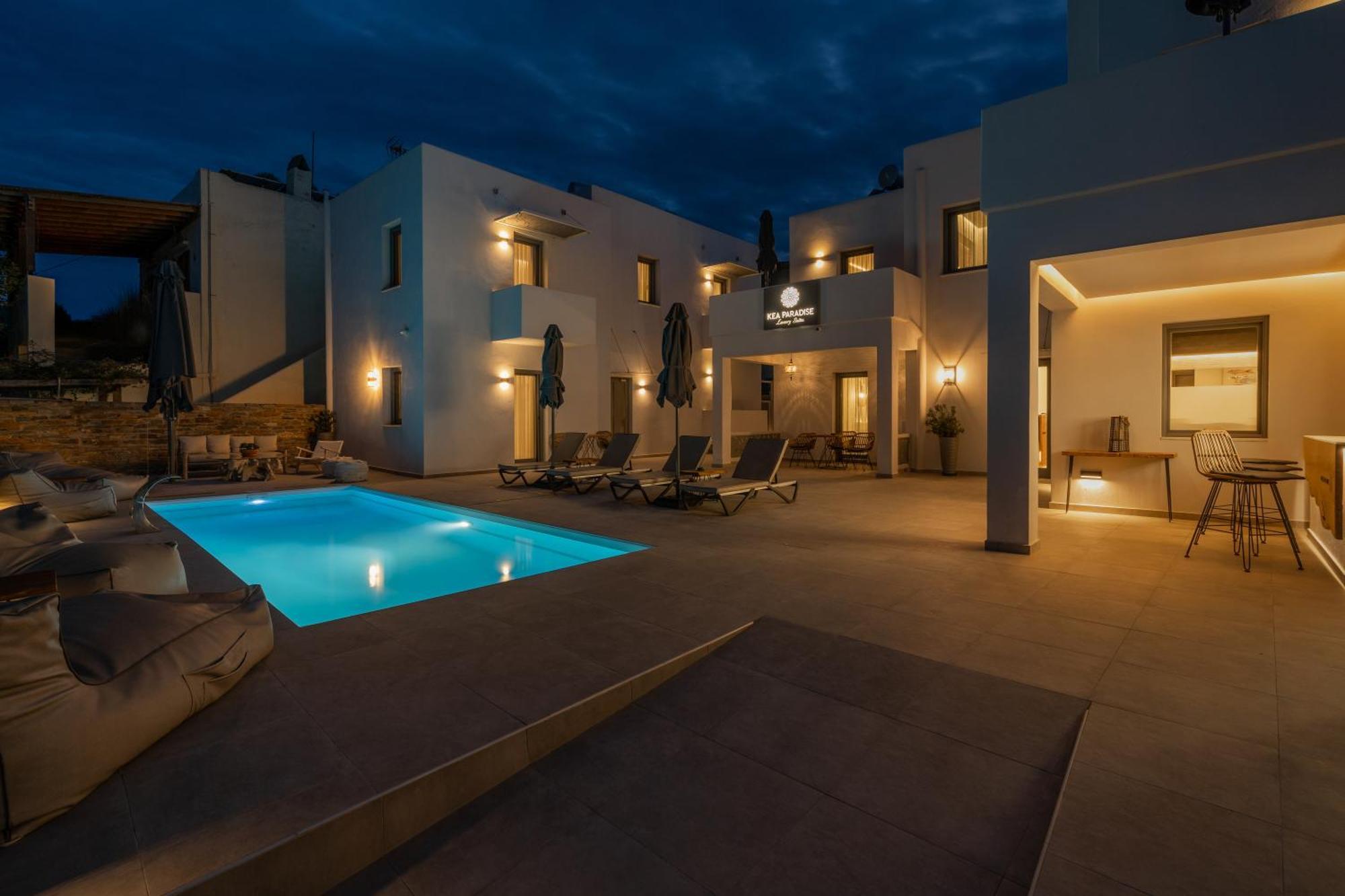 Kea Paradise Hotel apartamentowy Korissia (Kea)